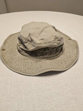 Broner Cotton Fishing Hat Khaki Tan Size Large Sun Safari